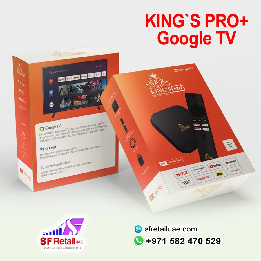 New kings pro google tv box in Dubai
